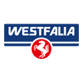 Autocollant 'Westfalia' cheval, 10x5cm
